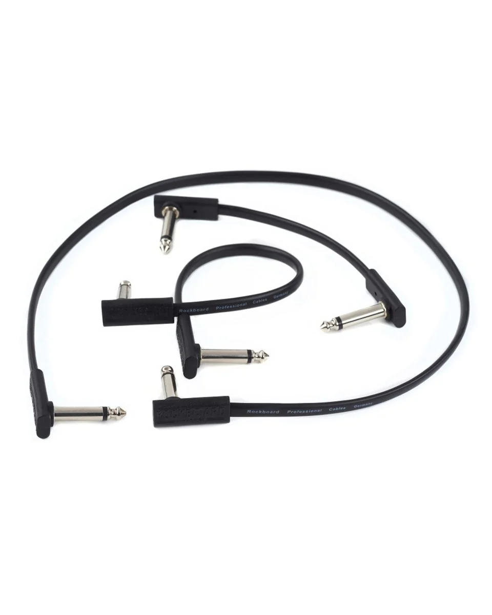 RockBoard Standard Series Flat Patch Cable Black - Image 2