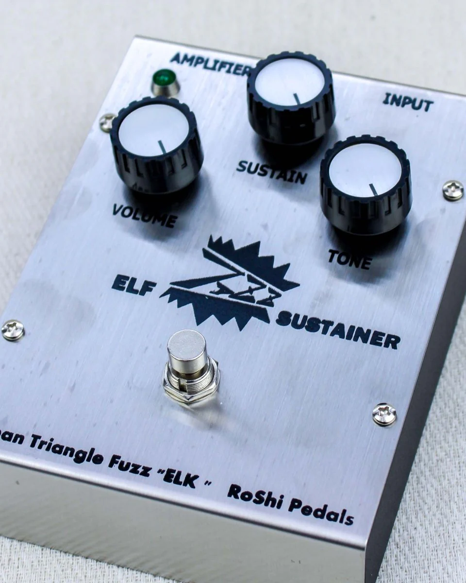 Roshi Pedals Elf Sustainer Fuzz FX Pedal [Used] - Image 3